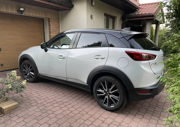 Mazda CX-3 cena 66500 przebieg: 122000, rok produkcji 2016 z Białystok małe 154